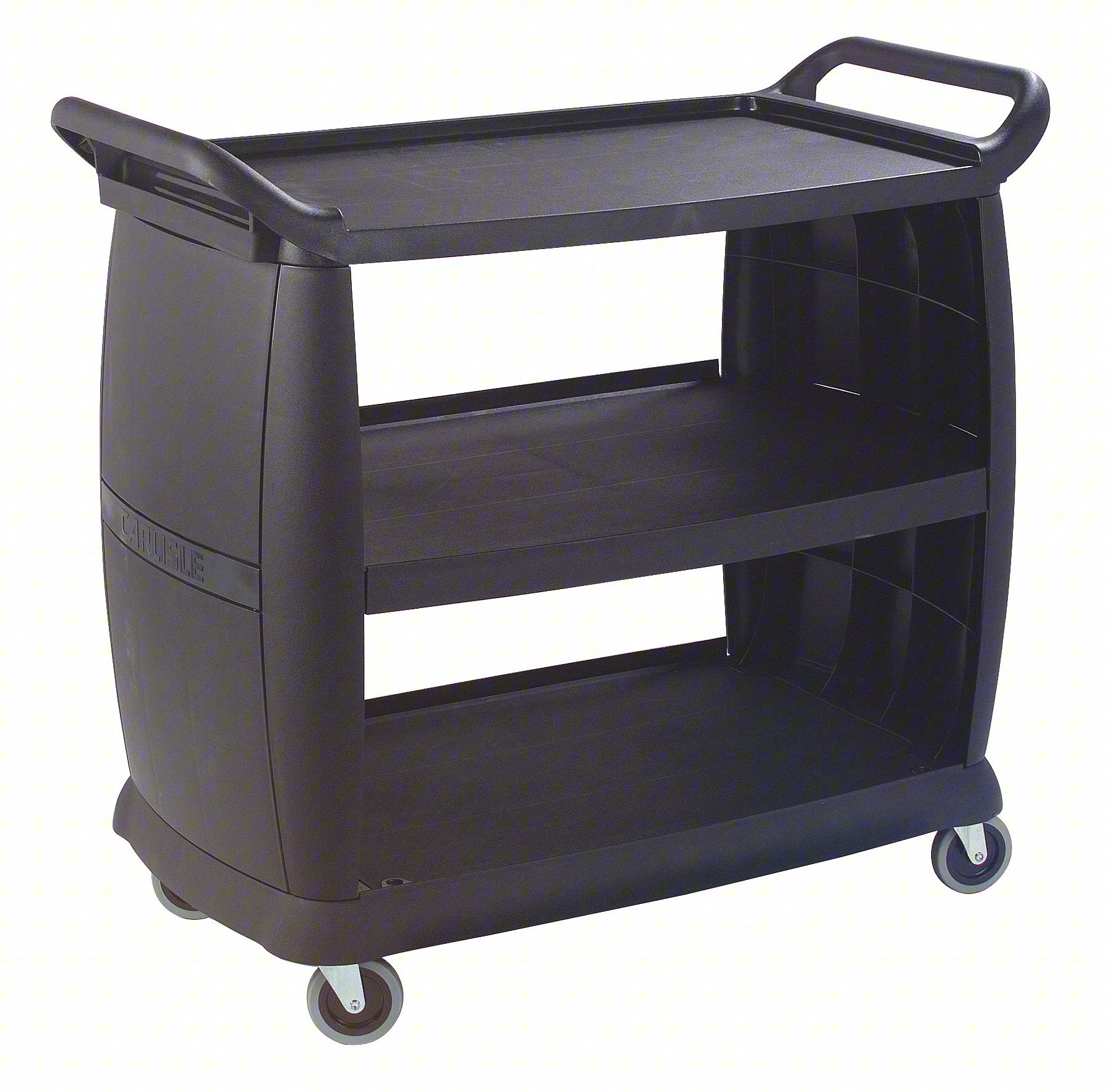 BUSSING CART,42 IN L,PLASTIC