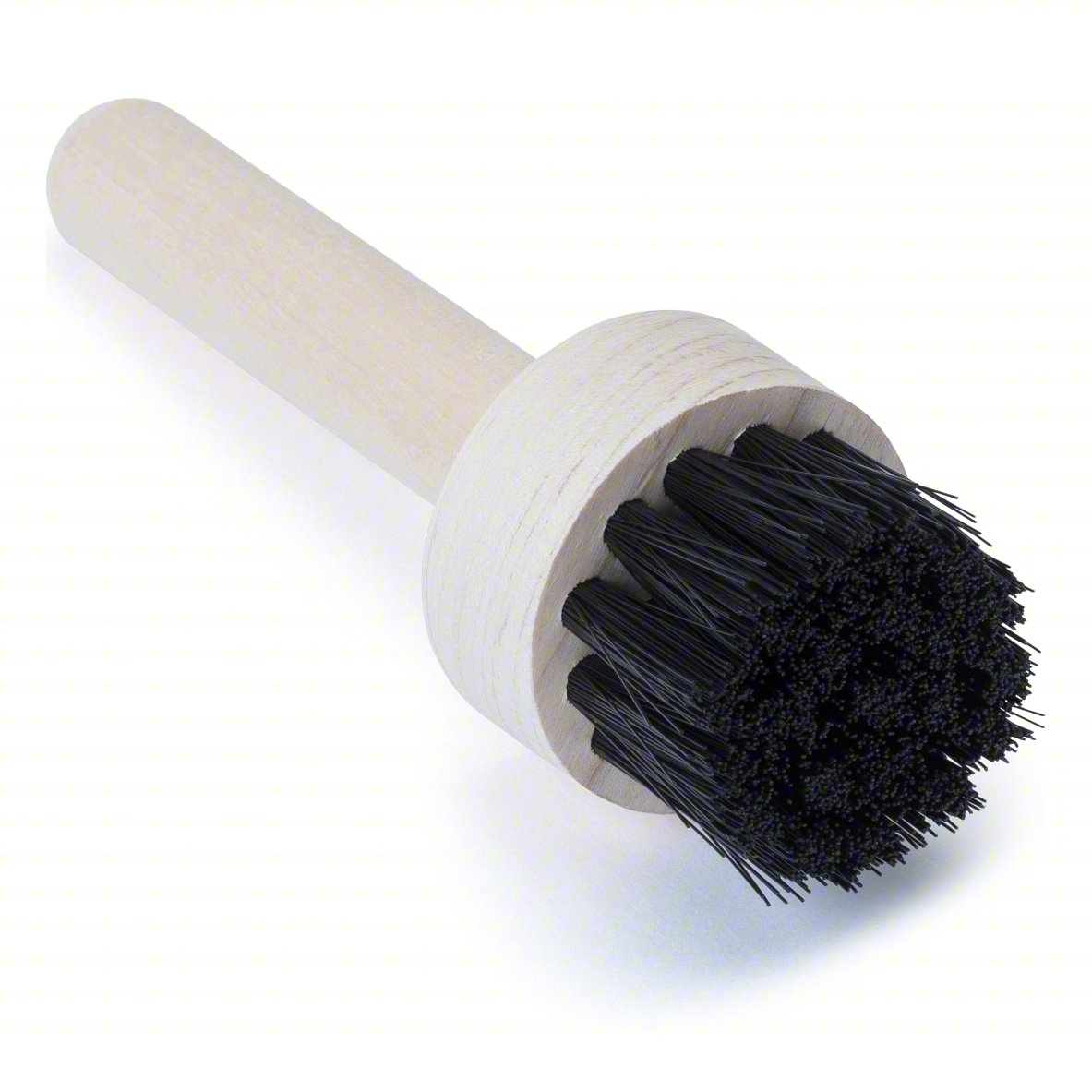 Round Brush,Nylon,2 In Dia