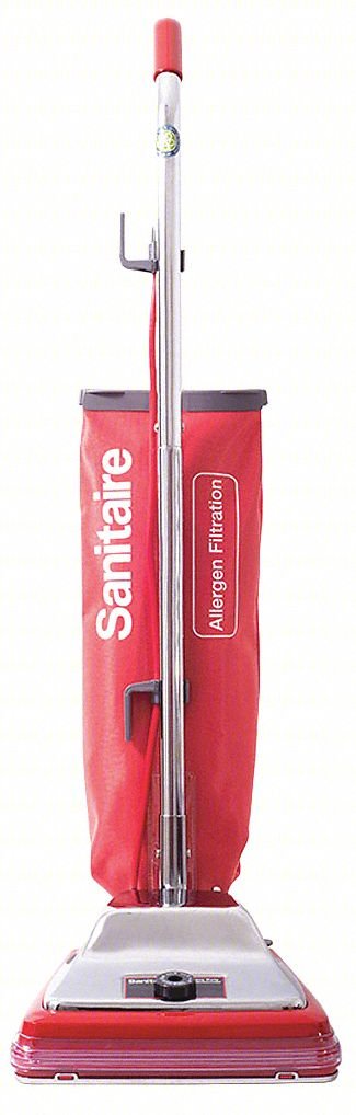 Upright Vacuum,145 cfm,12" CleaningPath