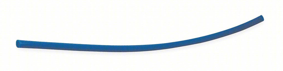 TUBING: NYLON, BLUE, 3/8 IN OD, 9/32 IN