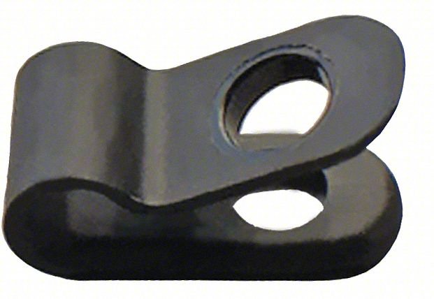Cable Clamp,Nylon,5/8 In,Blk,PK25