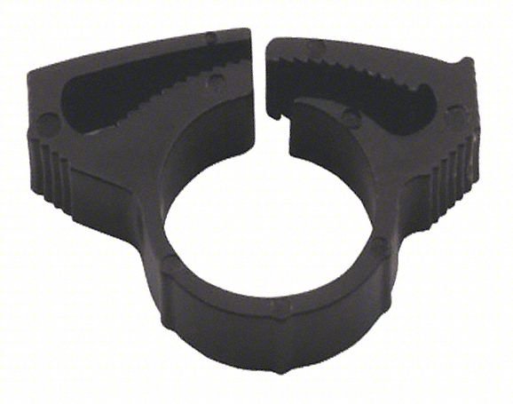 Snap-Hose Clamp,Black,1.61"Max ID,PK10