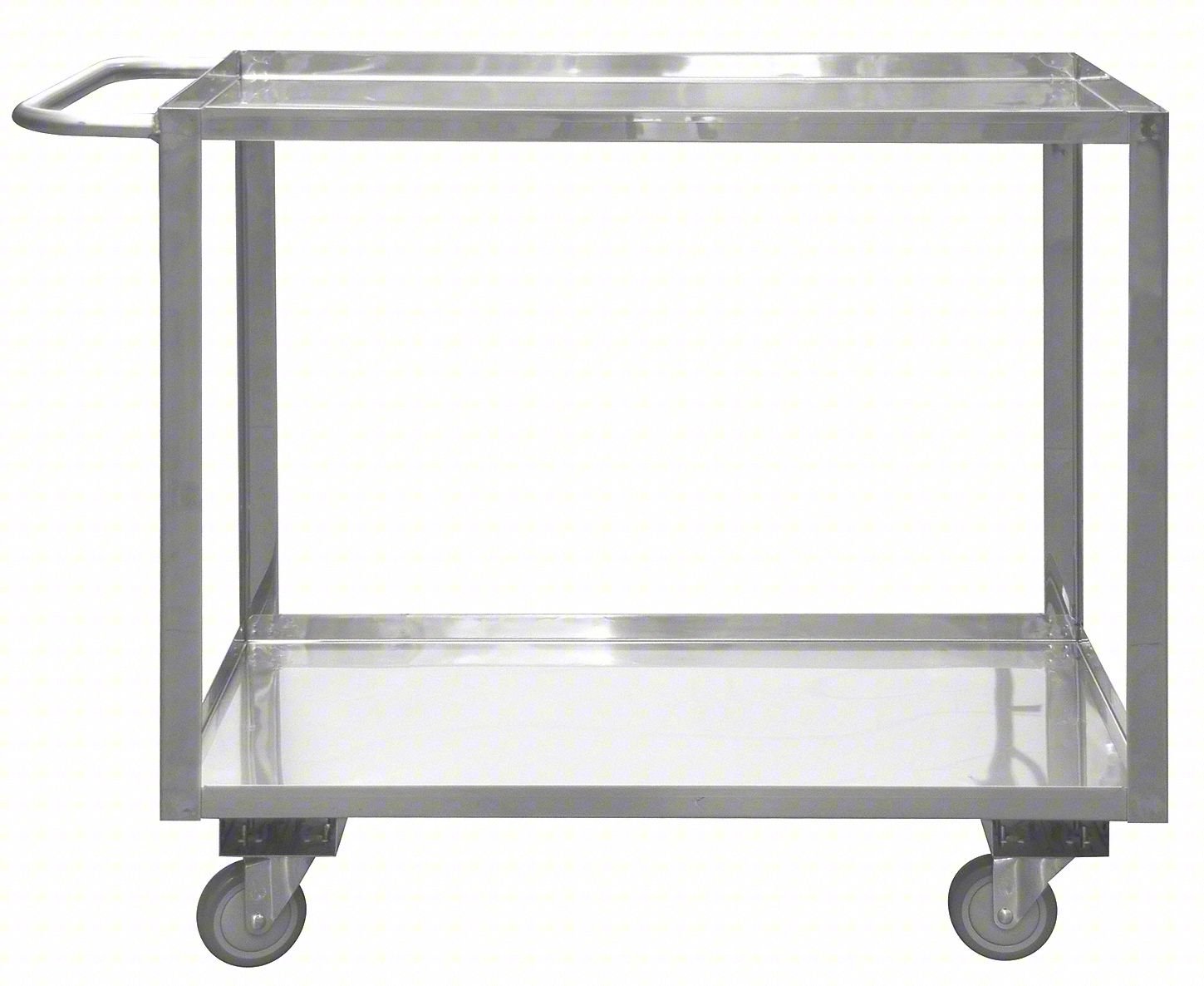 Metal Shelf Cart,1,200 lb,SS