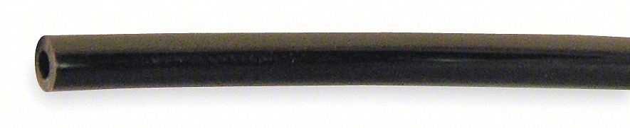 Tubing,1/4In. IDx3/8 In OD,1000 Ft,Black