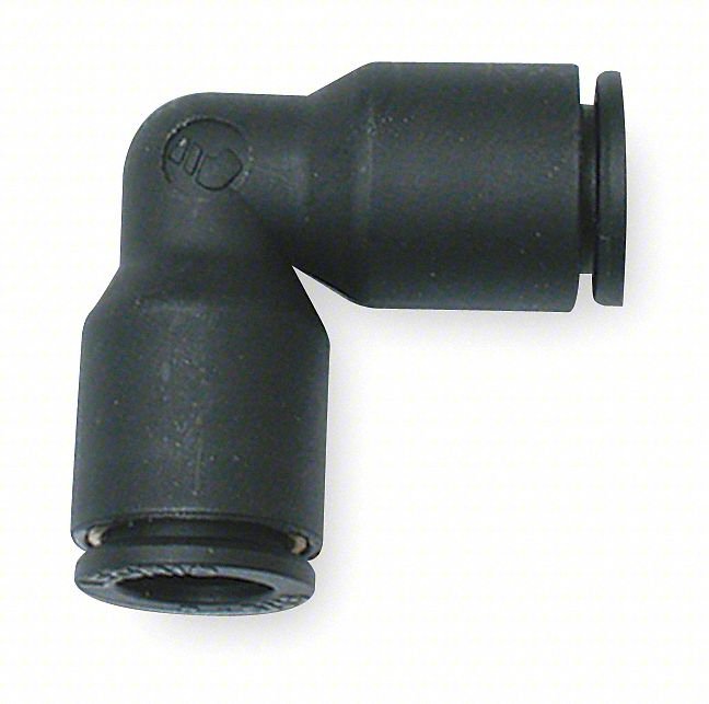 Union Elbow, 90 Deg, 1/4 In.Tube,PK10