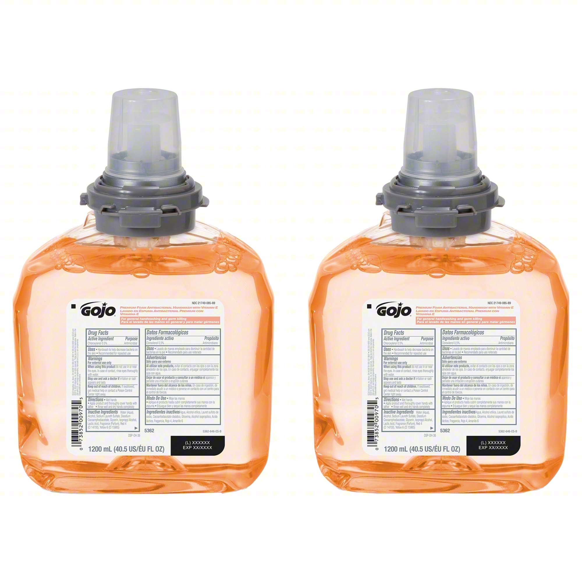 HAND SOAP,ORG,1,200 ML,PERFUMED,PK2