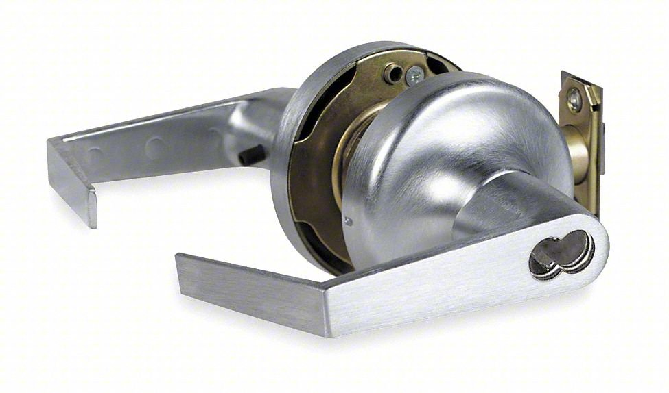 Lever Lockset,Mechanical,Entrance