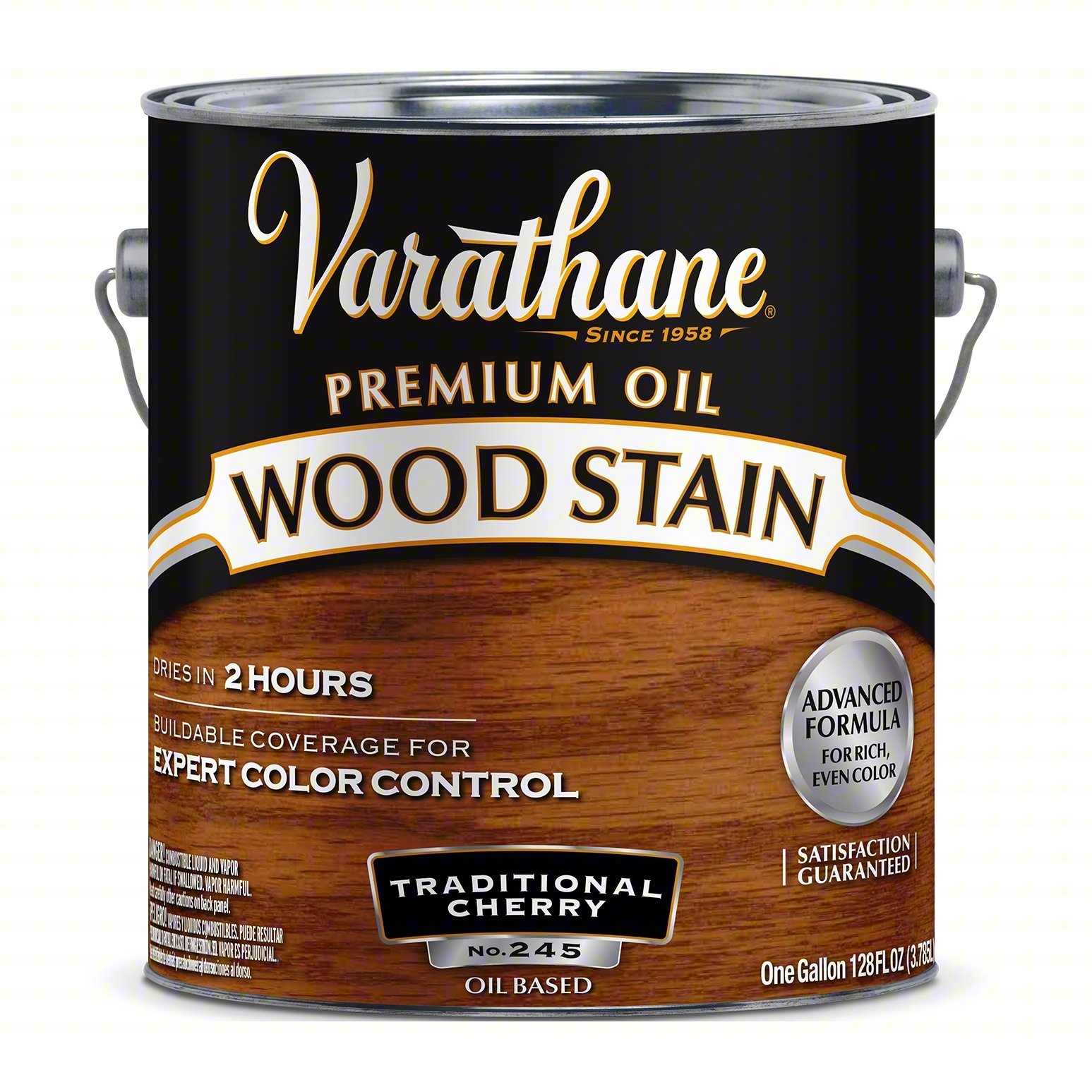 Wood Stain,Trad. Cherry,Trnslcnt,1 gal.