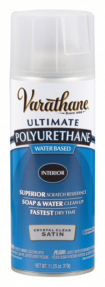 Polyurethane Spray,Clear,11.25 oz