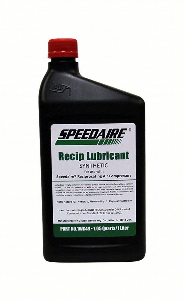 Compressor Oil,1 qt, Bottle