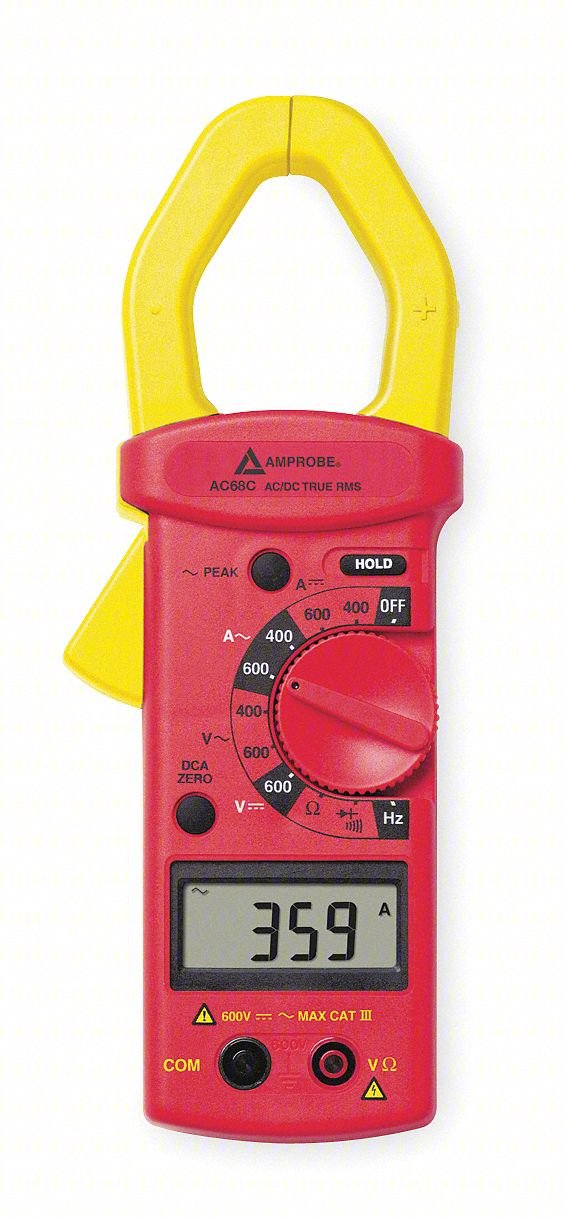 Digital Clamp Meter,600A,4000 Ohms