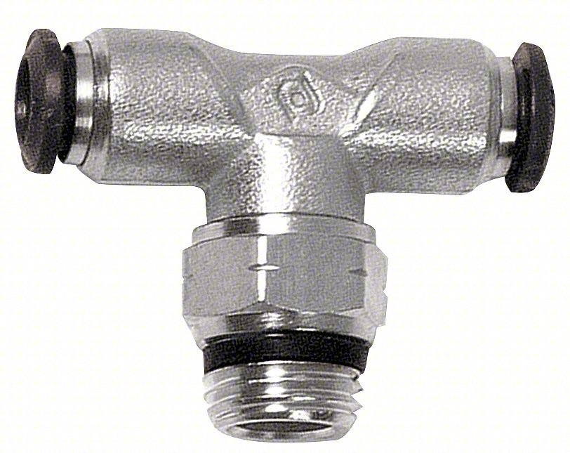 Swivel Branch Tee,8mm Tube Sz,PK5