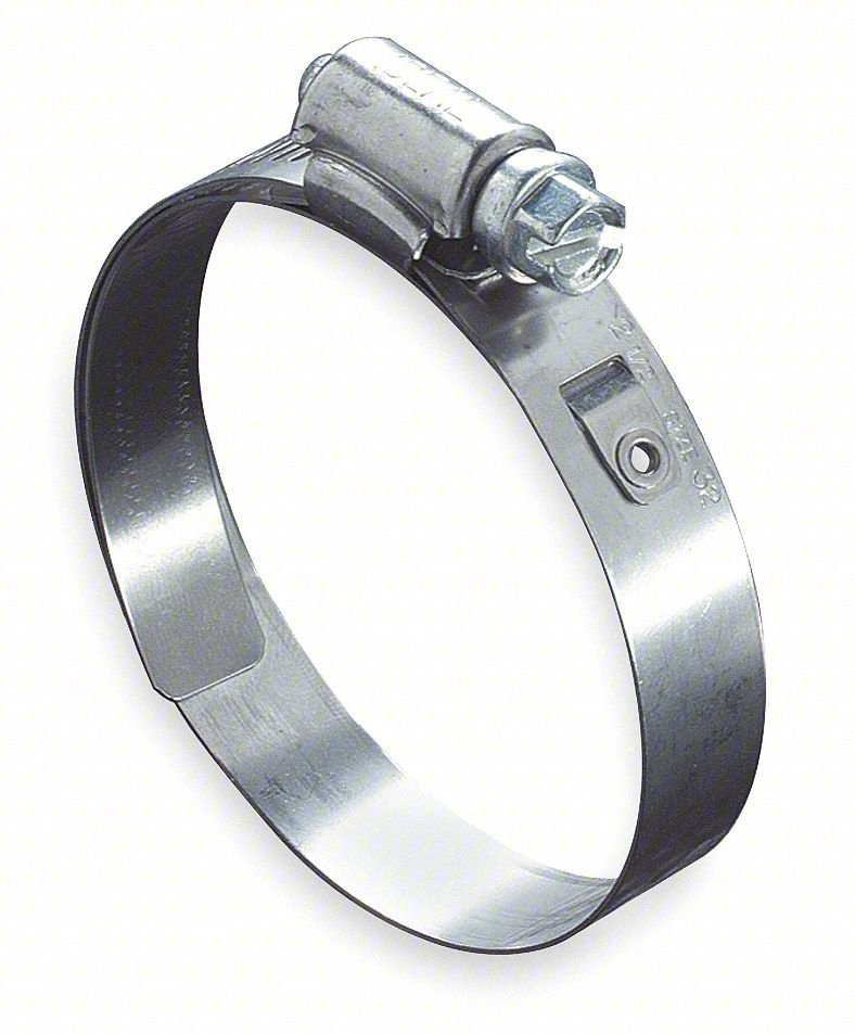 Worm Gear Clamp,1/2"W,2 13/16"ID,PK10