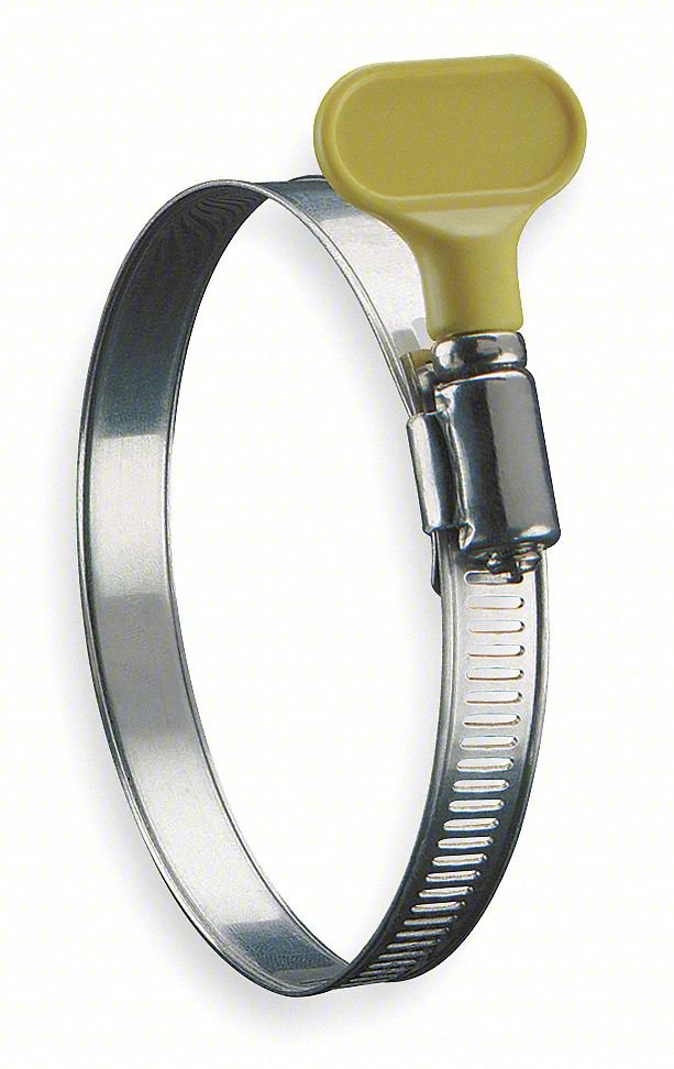 Worm Gear Hose Clamp,1/2"W,5/16"ID,PK10