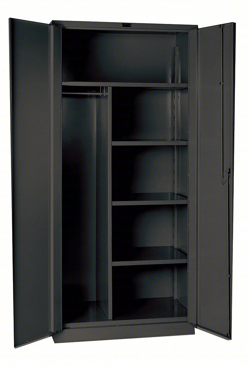 STORAGE CABINET: 48 IN X 24 IN X 78 IN,