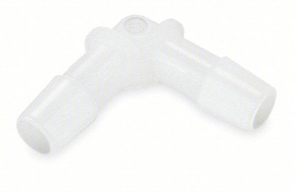 Elbow,90 Deg,1/4 In,Barbed,PVC,PK5