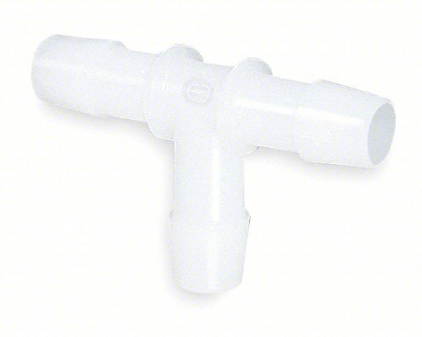 TEE, HDPE, BARBED1/4IN