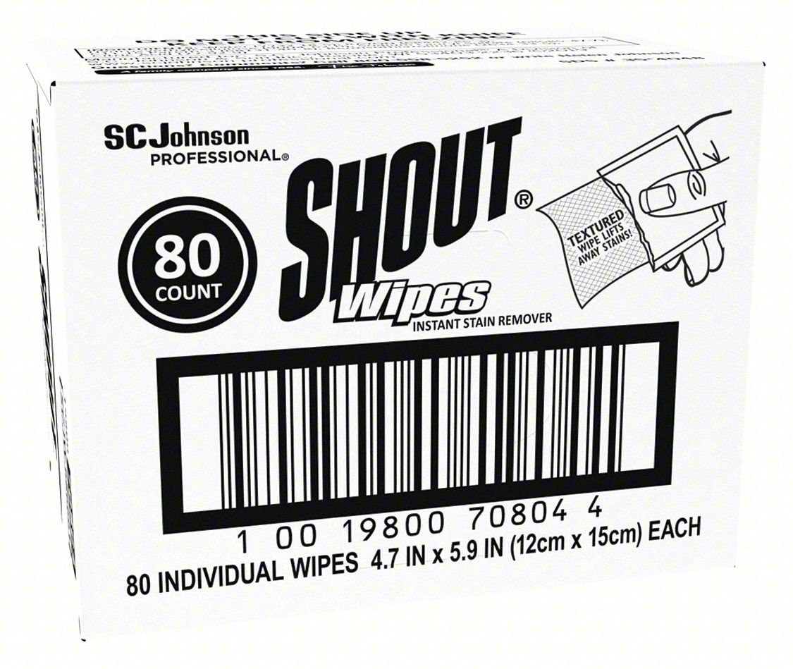 Stain Treater Wipes,5 9/10"x4 7/10",80ct