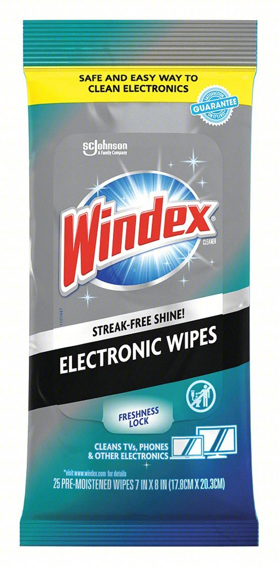 Electronics Wipes,25 Wipes,PK12