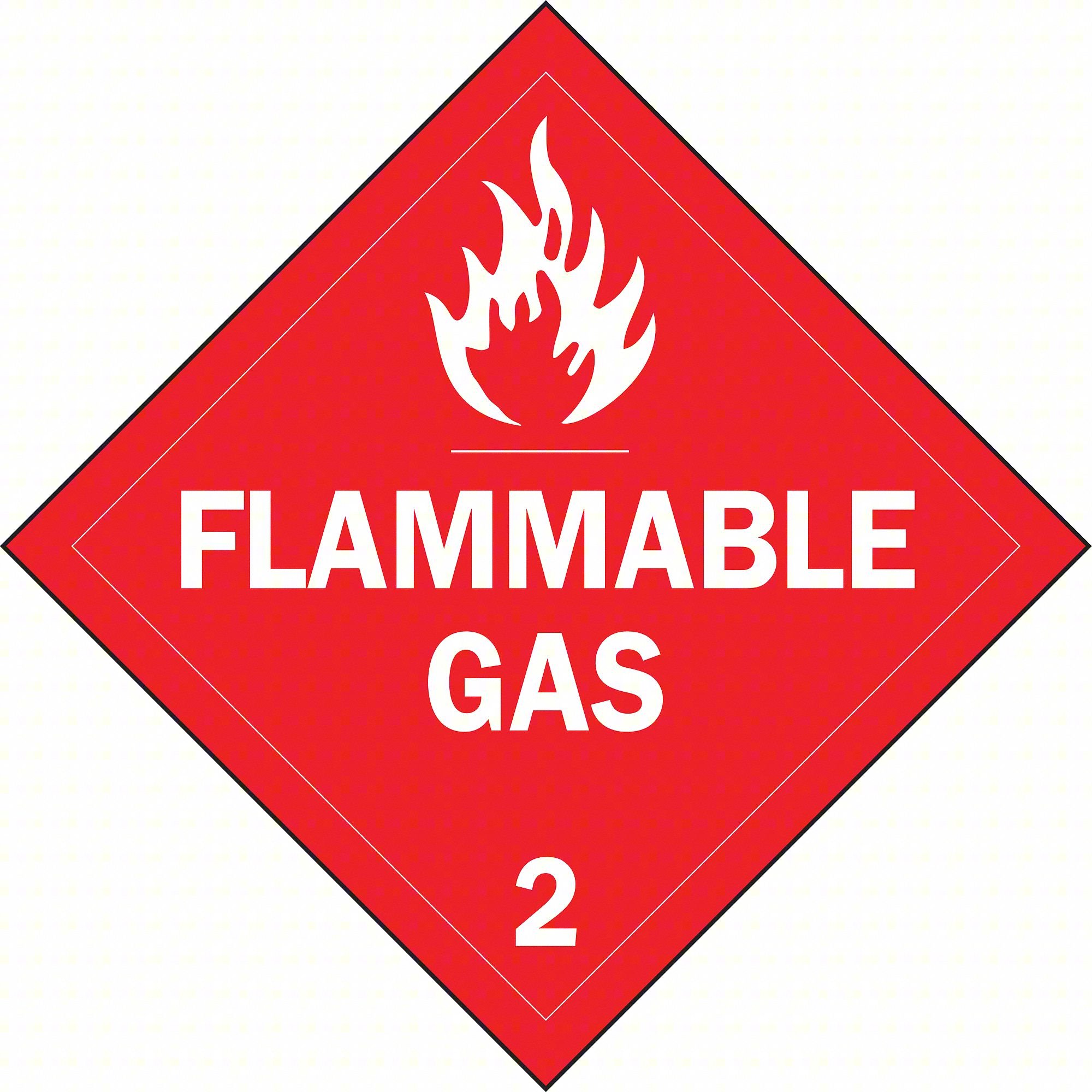 DOT Container Placard,10-3/4" Label W