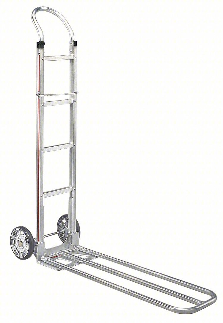 Hand Truck,500 lb,61-1/2"x17"x20",Silver