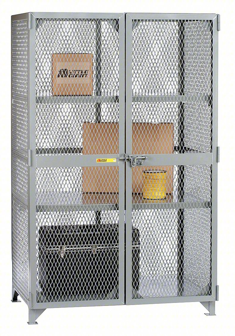 BULK STORAGE LOCKER: 61 IN X 33 IN X 78