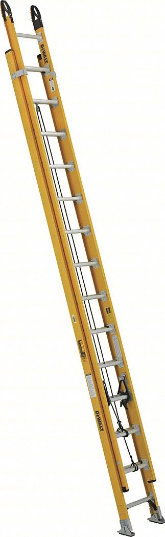 Extension Ladder,Fiberglass,28 ft.,IAA