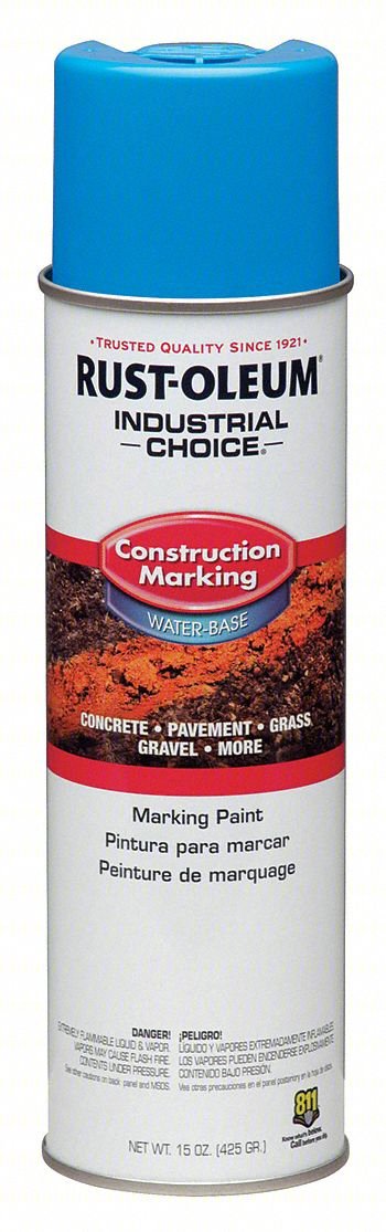 Marking Paint,20 oz,Caution Blue