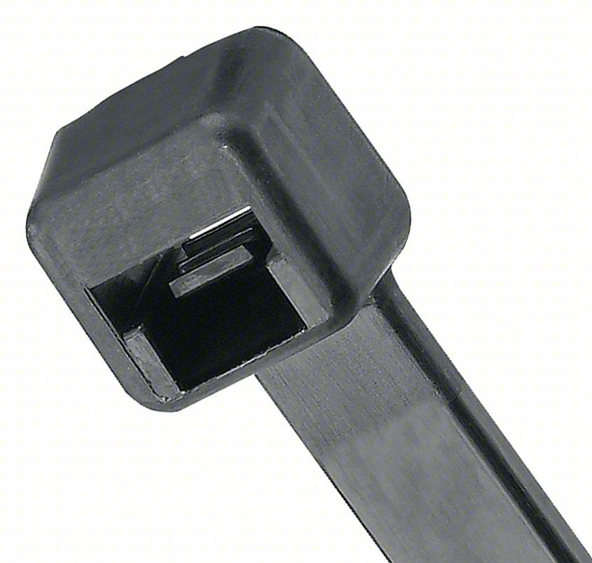 Cable Tie,24.7 in,Black,PK50
