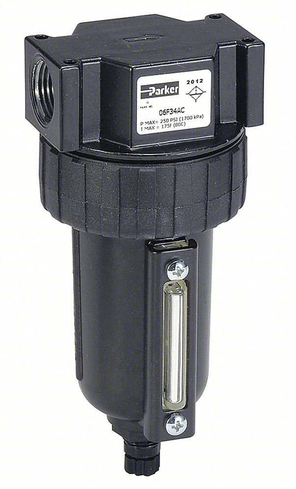 Filter,3/8" NPT,80 cfm,5 micron