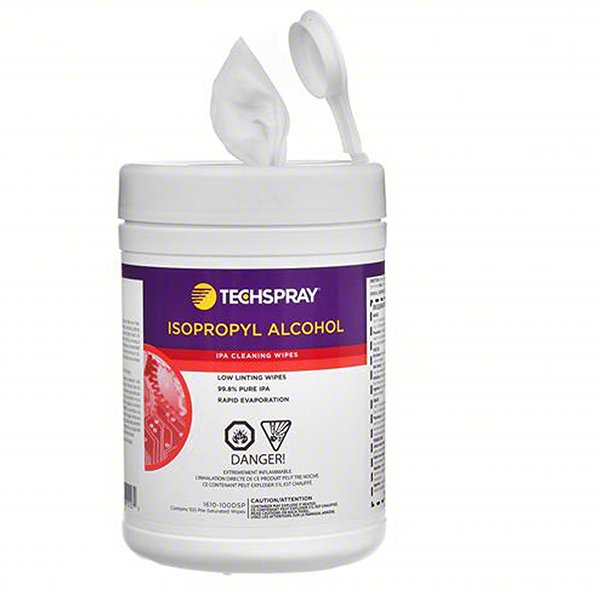 Cleaning Wipes,Self-Close Tub,PK100