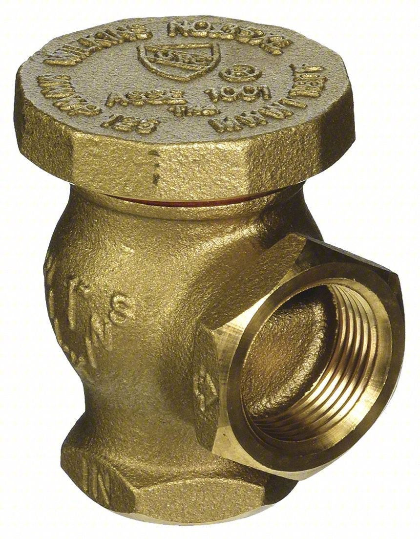 Vacuum Breaker,1-1/4 In.,FNPT x FNPT