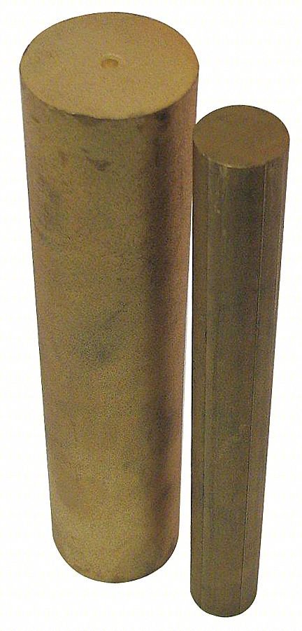 841 BRONZE ROD,1 1/2 IN DIA,6.5 IN L