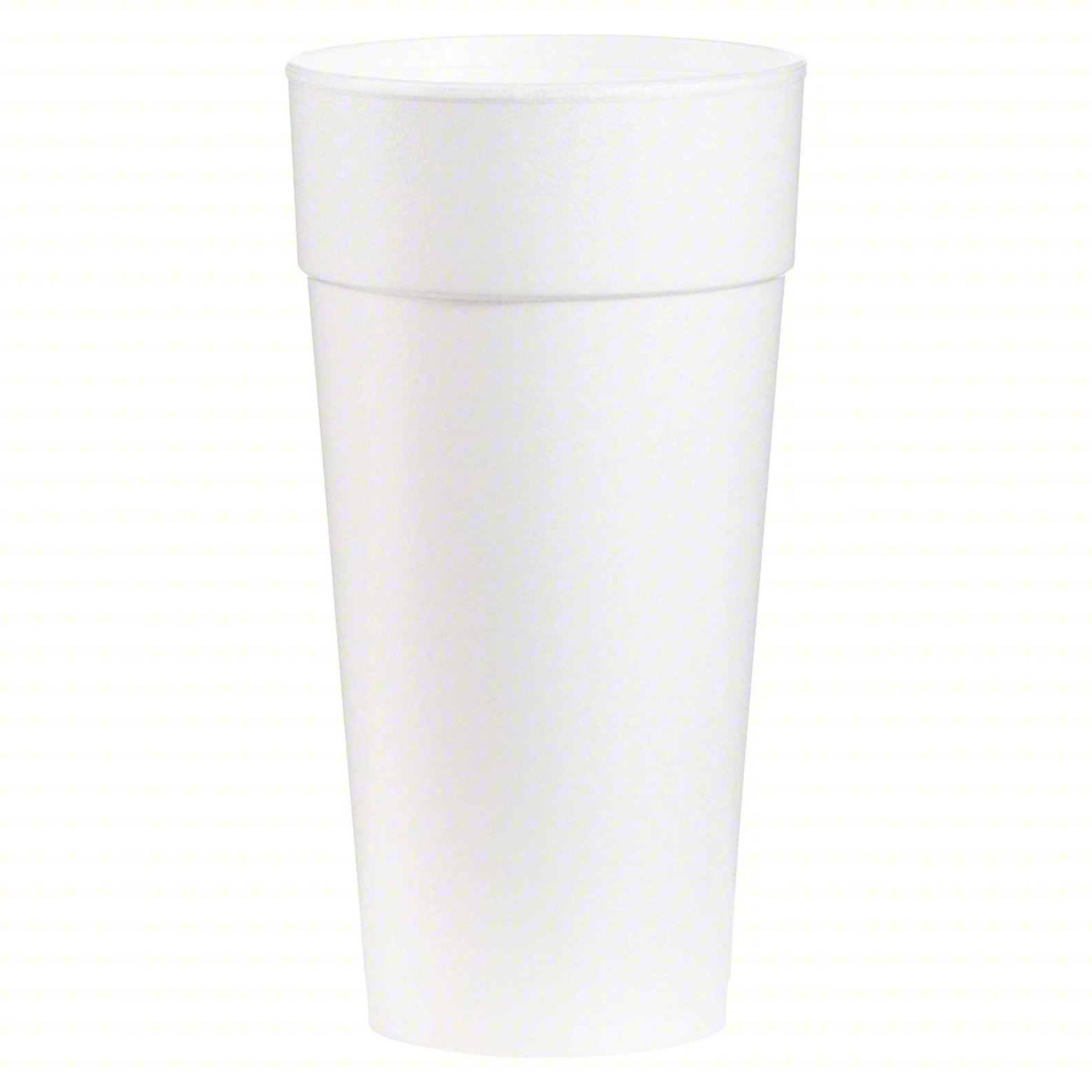 Disposable Hot Cup,24 oz,White,PK500
