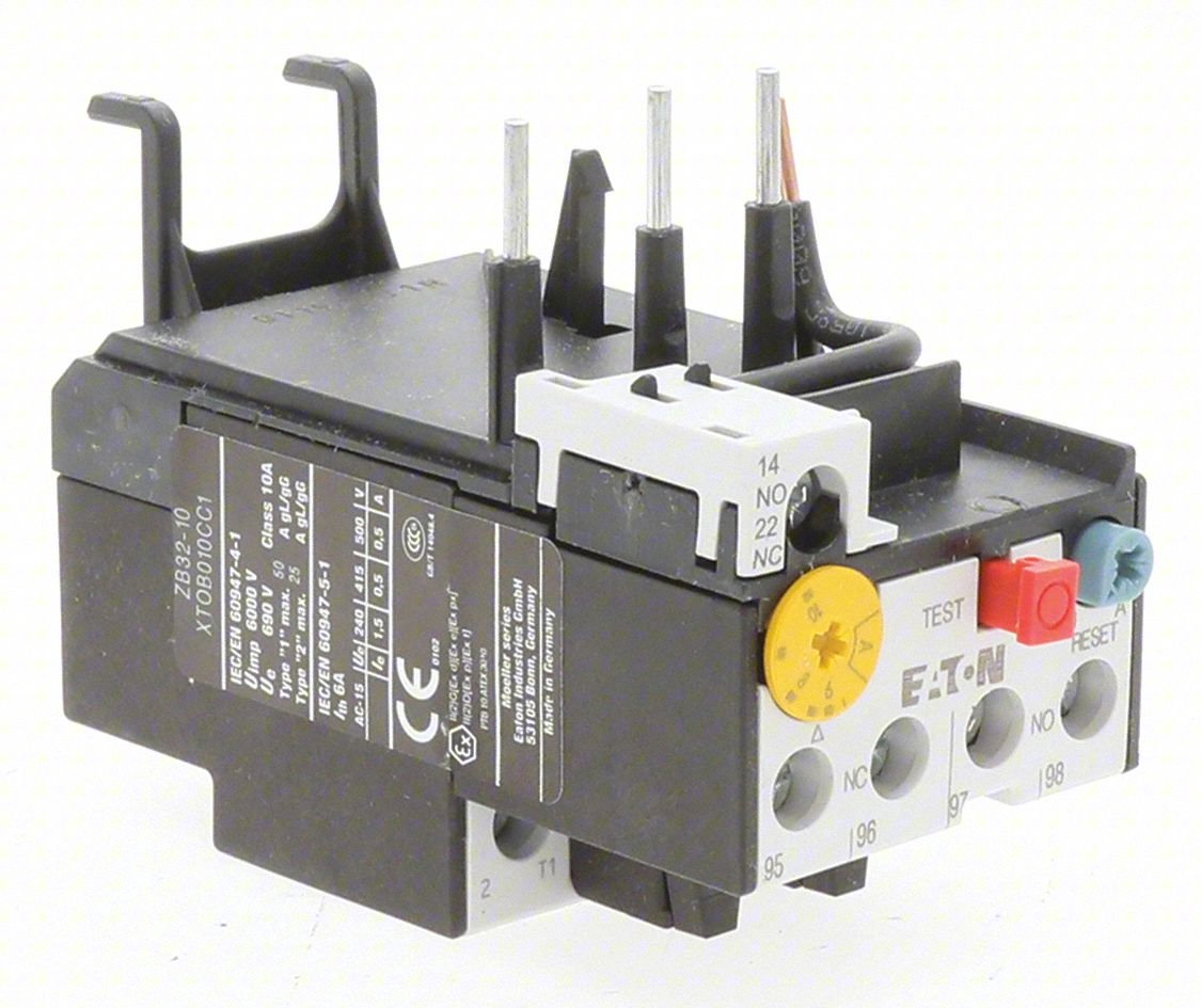 OVERLOADRELAY, IEC, THERMAL, AUTO/MANUAL