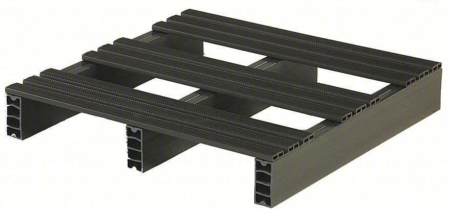 Pallet,Rackable,Block,24 In. L,24 In. W