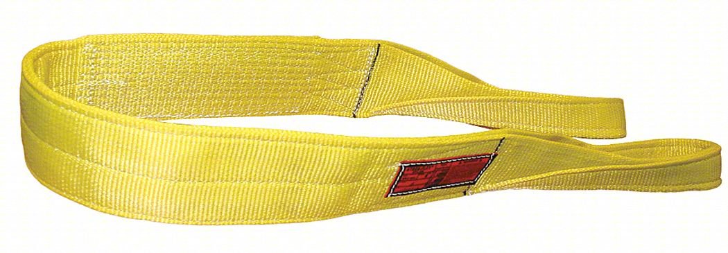 WEB SLING,FLAT EYE,12 FT L,23000 LB CAP