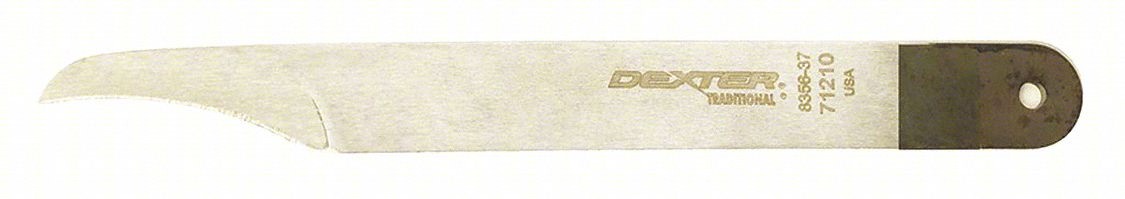 Curved Wide Point Mill Blade 6InX5/8In