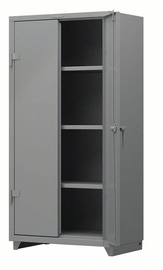 STORAGE CABINET: 36 IN X 24 IN X 75 IN,
