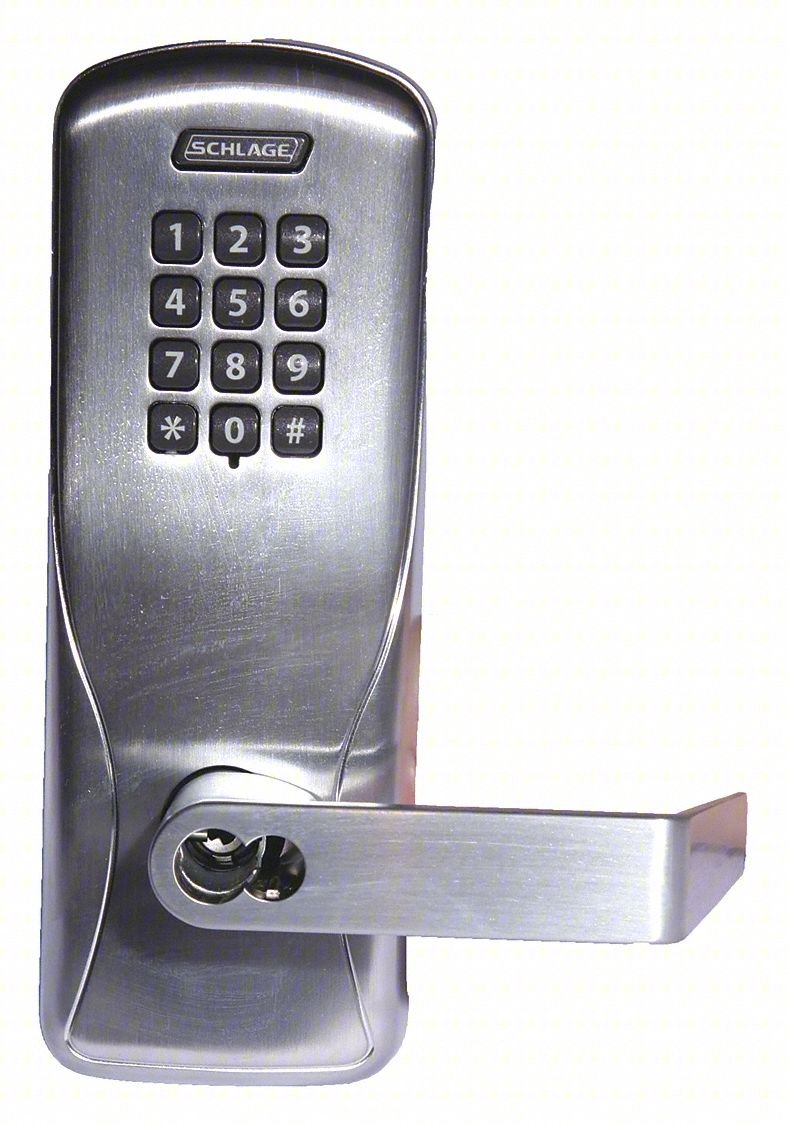 ELECTRONIC LOCK, KEYPAD, LEVER, RHODES