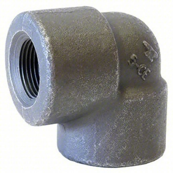 90 Elbow, Forged Steel, 2 in,Female NPT