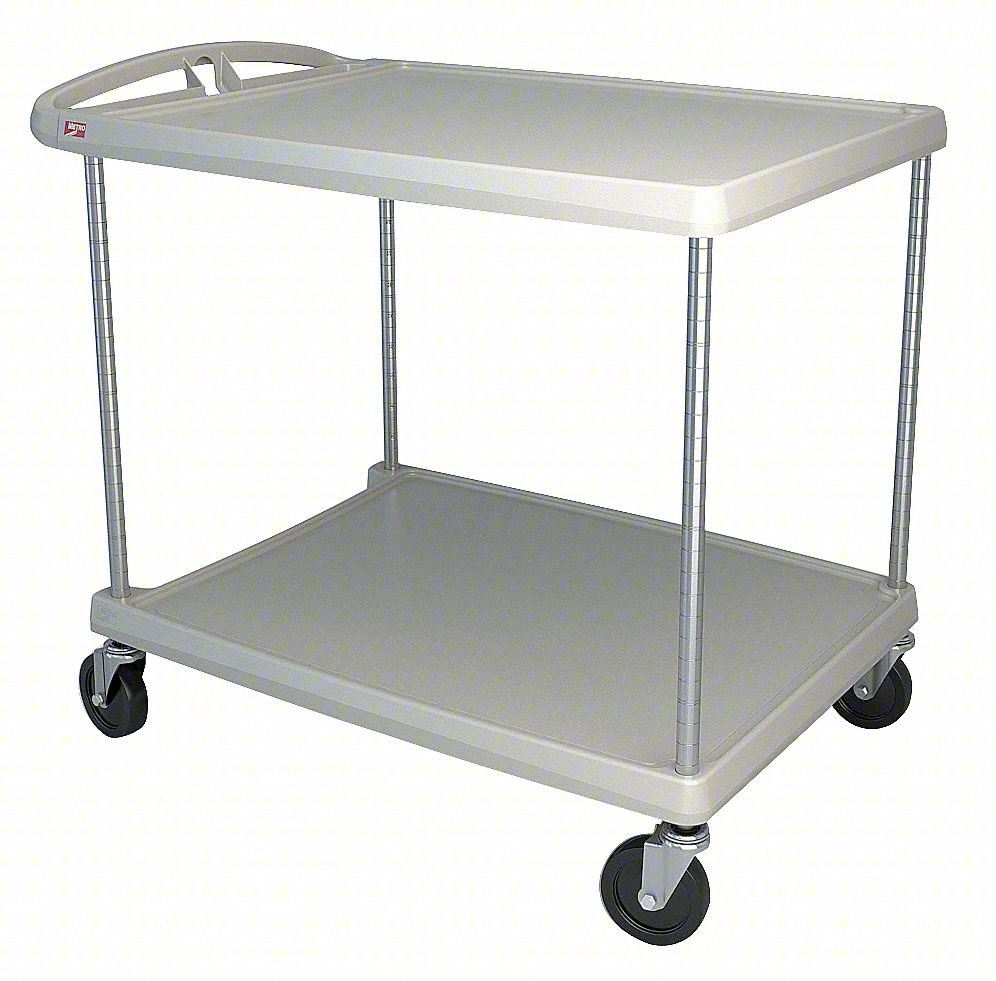 Utility Cart,400 lb. Load Cap.,2 Shelves
