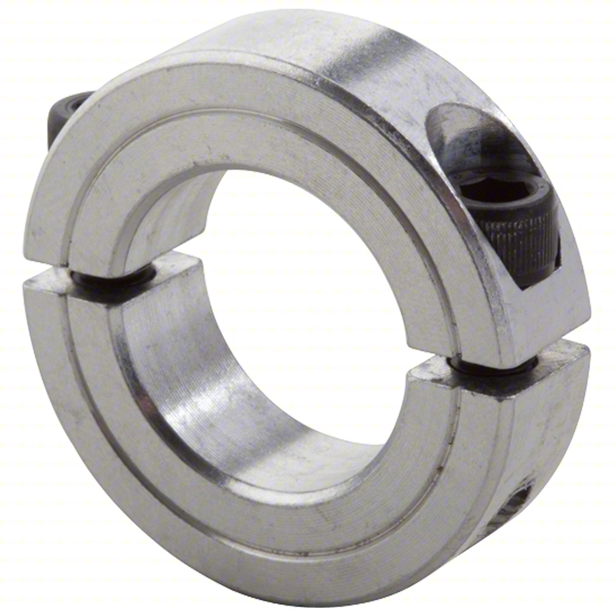 Shaft Collar,Clamp,2Pc,1-11/16 In,Alum