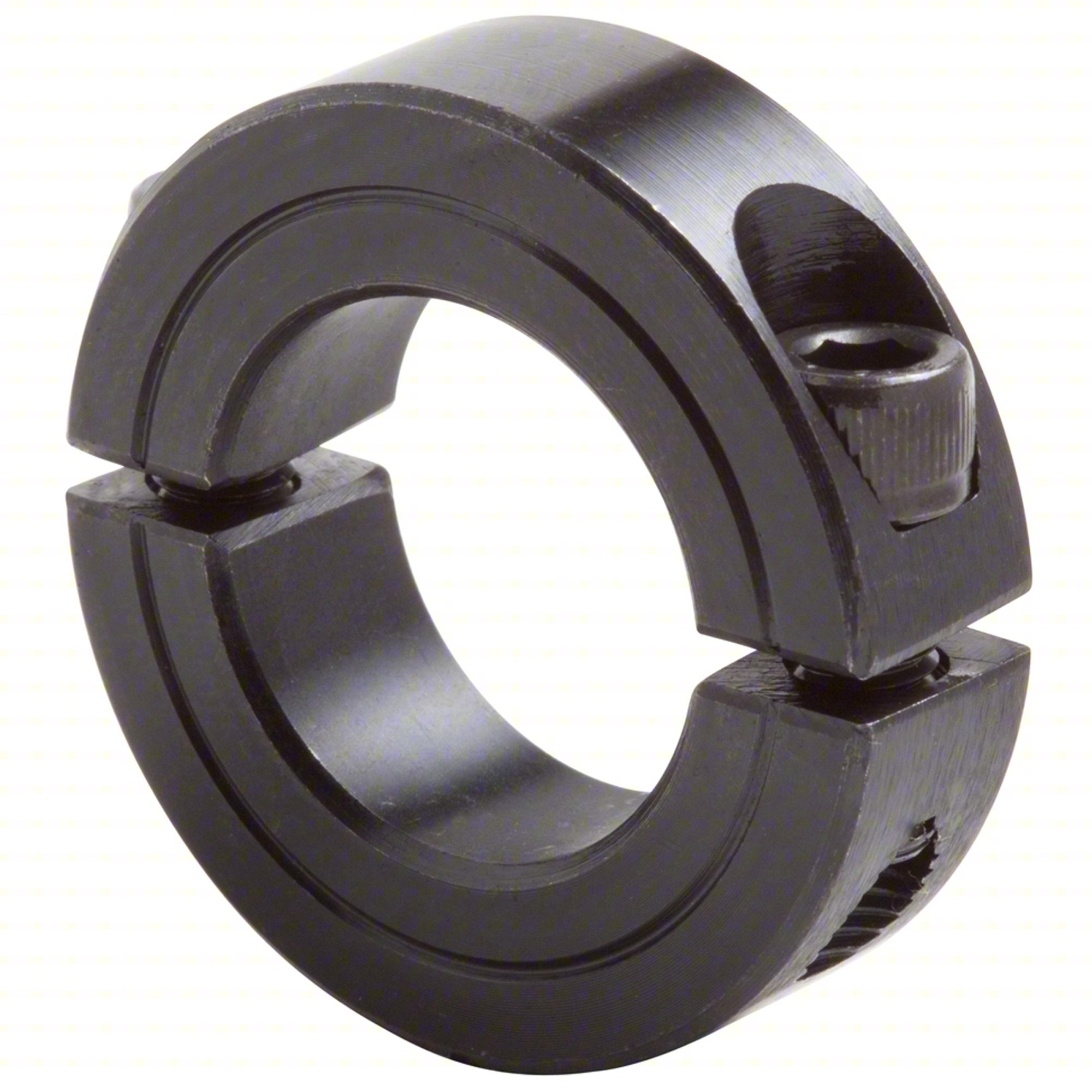 Shaft Collar,Clamp,2Pc,1-1/4 In,Steel