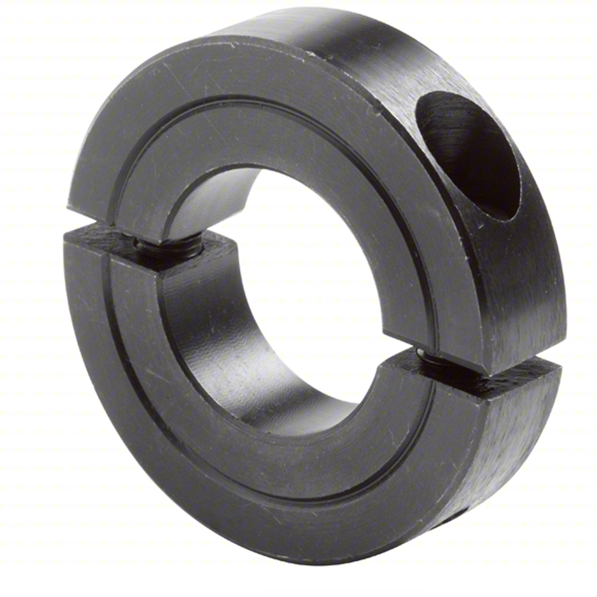 Shaft Collar,Clamp,2Pc,1-1/4 In,Steel
