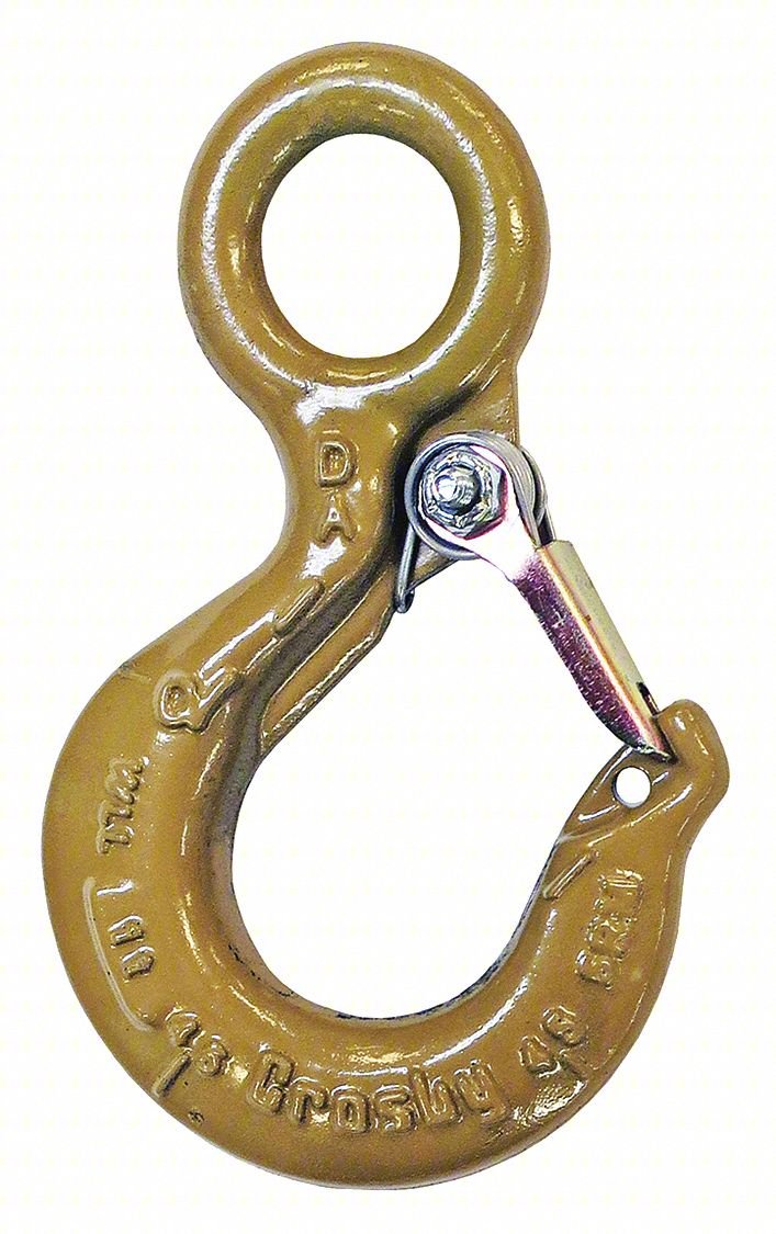SLING HOOK,ALLOY STEEL,1 3/8 IN,3,000 LB