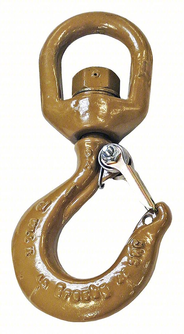 SLIP HOOK,ALLOY STEEL,4 1/4 IN,44,000 LB