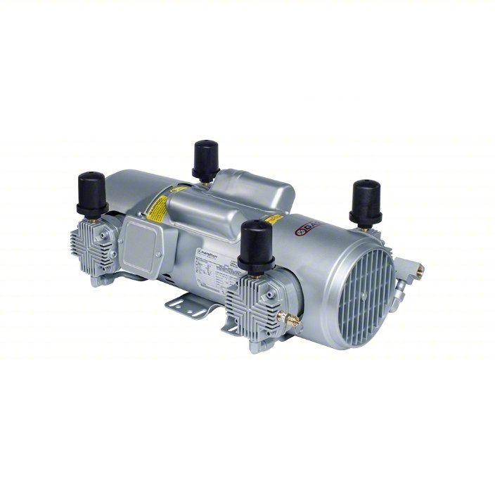 Piston Air Comp/Vacuum Pump,2 hp,3 Phase