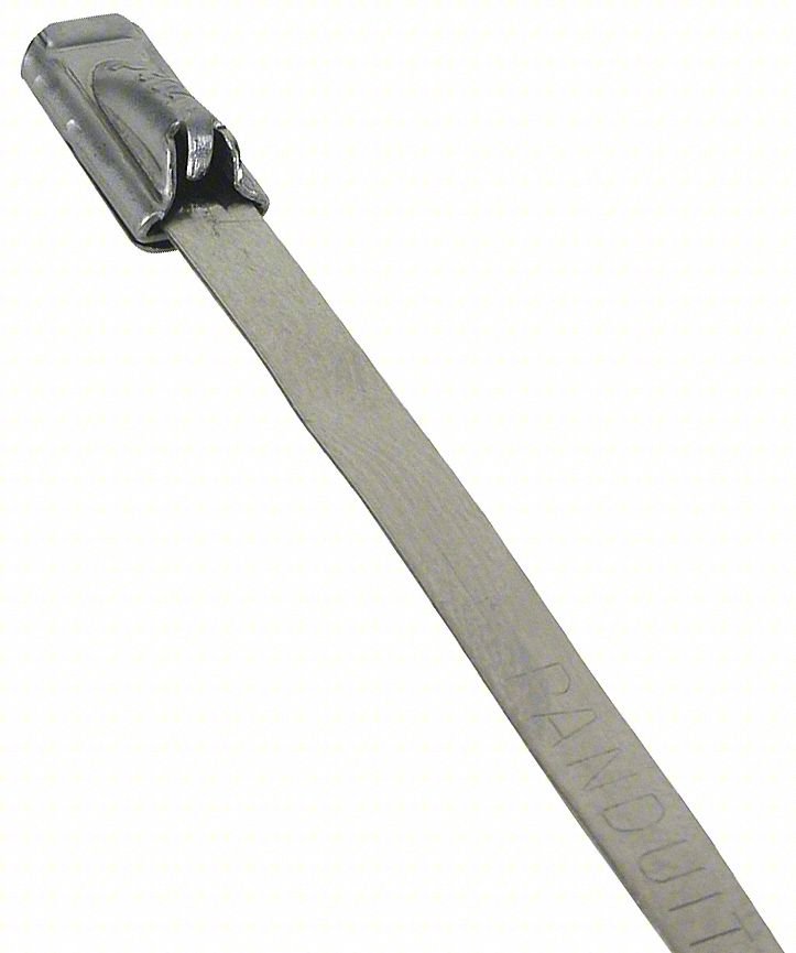 Cable Tie,20.5 in,Slvr,PK100