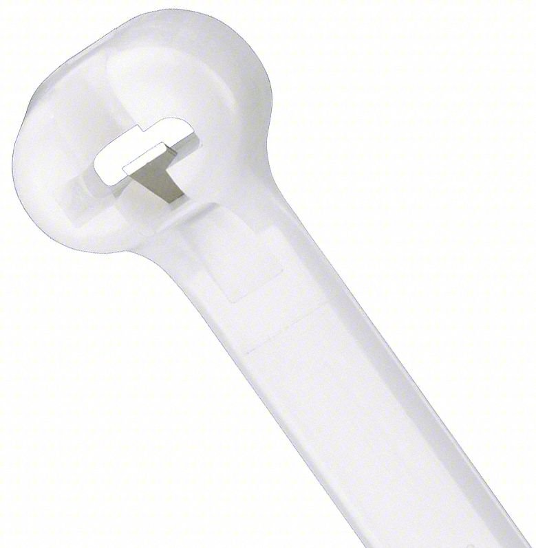 Cable Tie,8 in,Natural,PK100